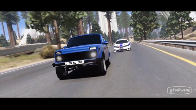 ARMENIAN NIVA(DORJHAR) 2020 GTA V 50NV606 Kaput(VnasaKar-Trap House Remix) Yerevan Project