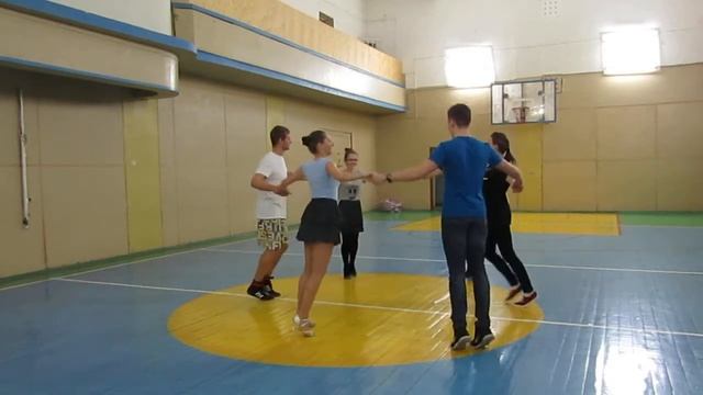 Испанский вальс. Обучающая схема. Школа ИБТ "Котильон" смотреть онлайн