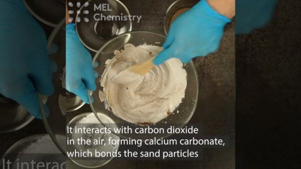 How to make cement at home (simple experiment)