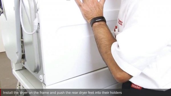 How to Install the Miele WTV 512 Stacking Kit