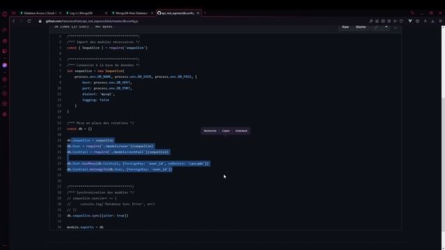 API MONGODB 2/6 - MongoDB Atla et connexion de l'API смотреть онлайн