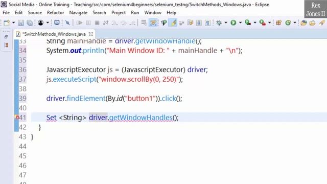 ✔ Switch Windows via Selenium Switch Methods | (Video 71) смотреть онлайн