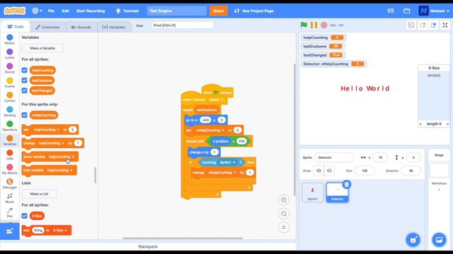 Scratch: Text Engine Tutorial (Advanced)