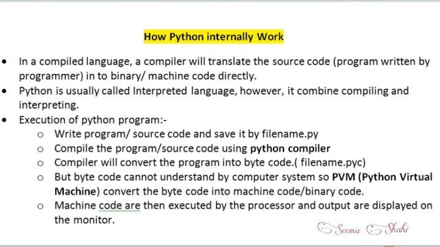 How python works || Python tutorial смотреть онлайн