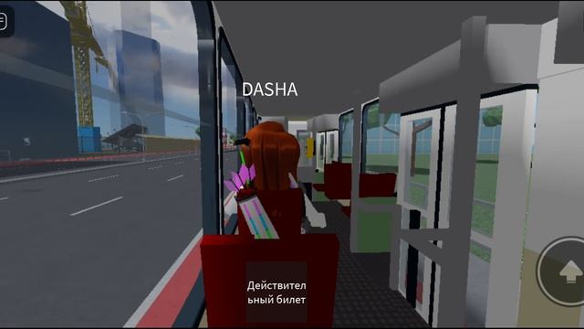Поездка на трамвае Konstal 105N по маршруту 3 | Roblox Transport Simulator | Roblox смотреть онлайн