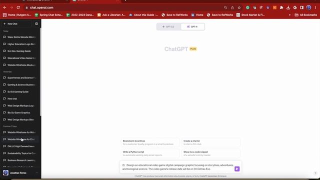 Brainstorming ideas and design mock-ups for your research project using DALL.E3. смотреть онлайн