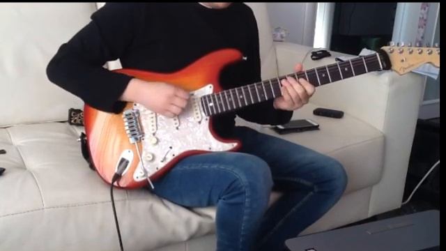 Pink Floyd Comfortably Numb guitar solo- Roberto Ventura смотреть онлайн
