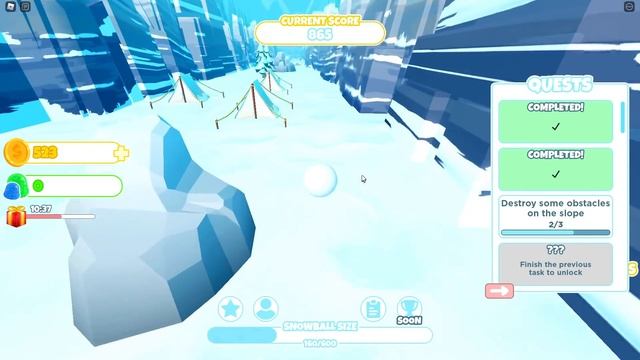 ТАКОГО ВЫ ЕЩЕ НЕ ВИДЕЛИ! SNOWBALLER SIMULATOR В РОБЛОКС! ROBLOX смотреть онлайн