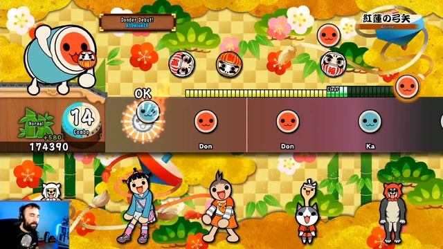 TAIKO NO TATSUJIN : Le jeu du coeur ! | GAMEPLAY FR смотреть онлайн
