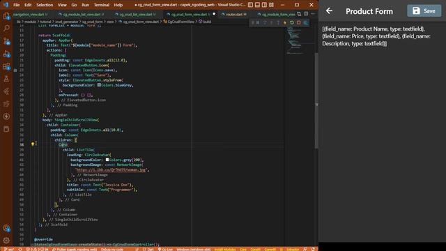 Flutter CRUD Generator + Hive