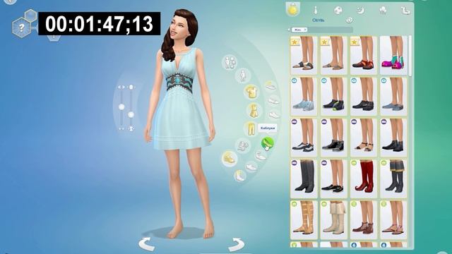 The Sims 4: Challenge "Создание персонажа за 3 минуты" смотреть онлайн