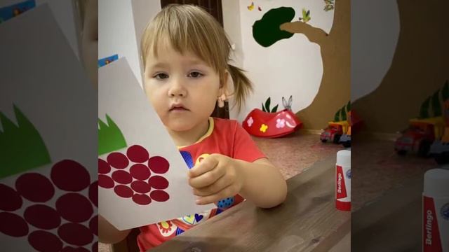 Аппликация:"Малинка " смотреть онлайн