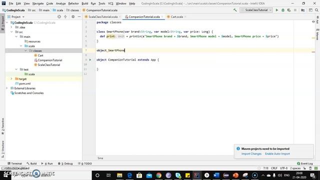Scala Companion Object смотреть онлайн
