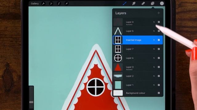 You Can Draw This HOUSE in PROCREATE - Plus FREE Procreate Brush смотреть онлайн
