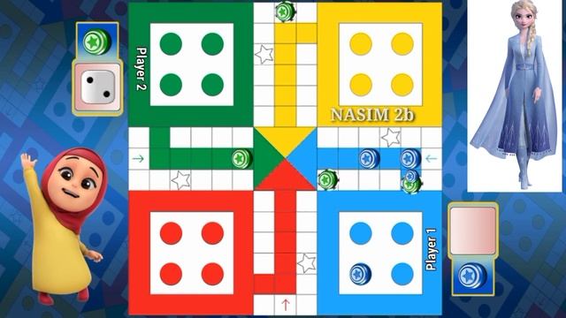 रारा?एल्सा | Ludo Game 2 Players | Ludo King 2 Players| Ludo Game Play смотреть онлайн