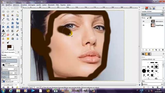 Abbronzatura su GIMP 2.8 смотреть онлайн