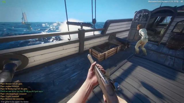 Let's Play Blackwake - #4 - Galeone und bester Gunner смотреть онлайн
