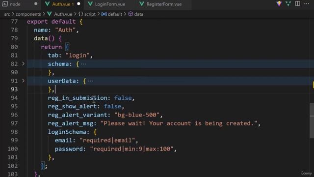 018 Setting up the Login Form (10 - Master Project Form Validation) смотреть онлайн