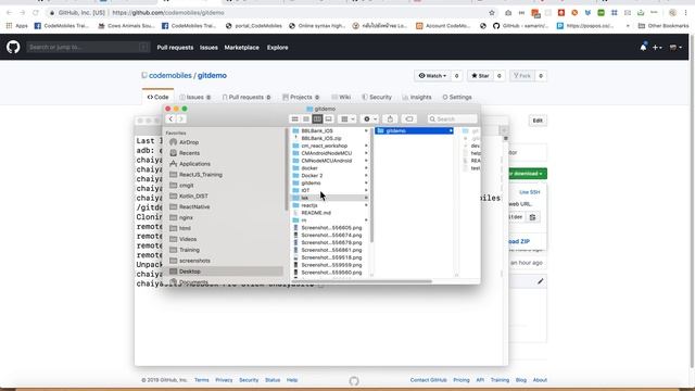 สอน Git ตอนที่7# - Push and Pull (Sync. Remote Repository) смотреть онлайн