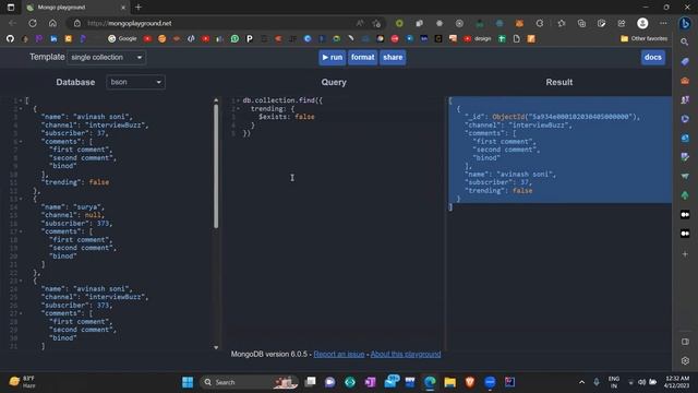 1.MongoDB Interview Series (hindi) | find() | $exists | $all #mongodb #interview #mongodbtutorial смотреть онлайн