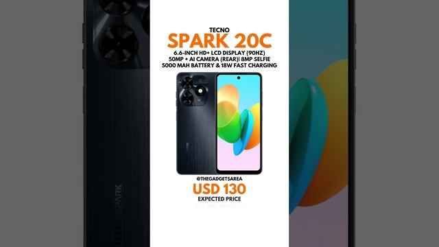 Tecno Spark 20C Launched! смотреть онлайн