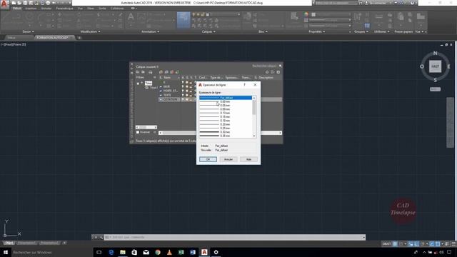 Formation AutoCAD pour Débutant #1 - Vue en Plan смотреть онлайн