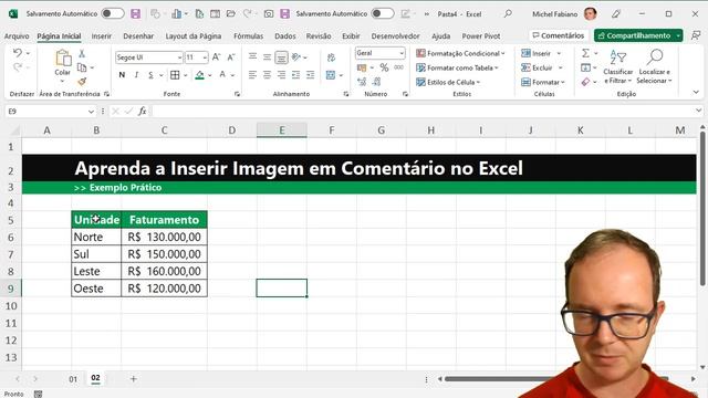 Aprenda a inserir imagem em comentário no Excel смотреть онлайн