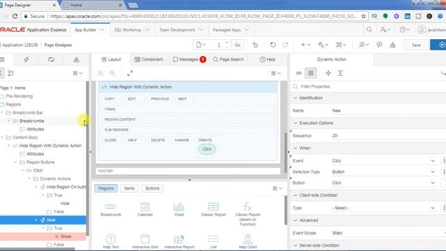 Oracle APEX Tutorial(9)-Describe Dynamic Action Part-1 in Oracle APEX смотреть онлайн