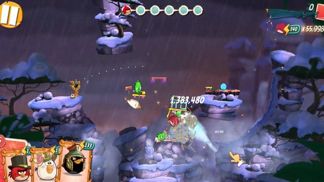 Angry Birds 2 PC (Windows 11) Daily Challenge 4-5-6 rooms for extra Bomb card (Nov 11, 2023) смотреть онлайн