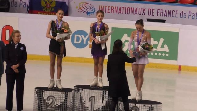 Alina Zagitova International GP France 2019 VC A2 смотреть онлайн