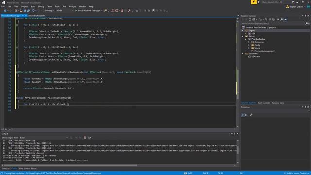 UE4 C++ | Procedural Generation Series | 4 - Spawning Grid смотреть онлайн