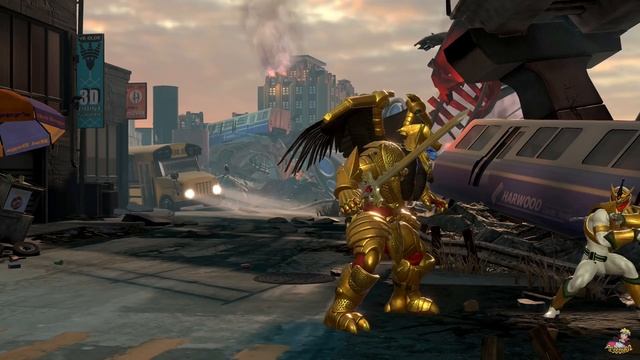 Power Rangers: Battle for the Grid - All Characters Combos, Super Attacks! (HD) смотреть онлайн