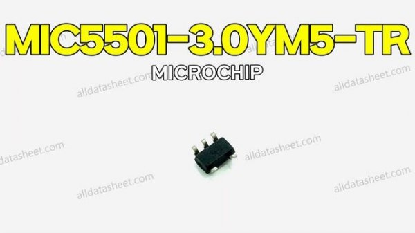MIC5501-3.0YM5-TR - MICROCHIP : 300 mA Single Output LDO in Small Packages
