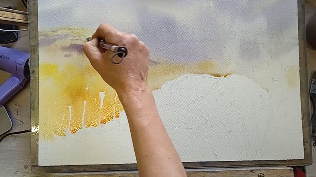 Мастер-класс по акварели Михайловой А.Б. 