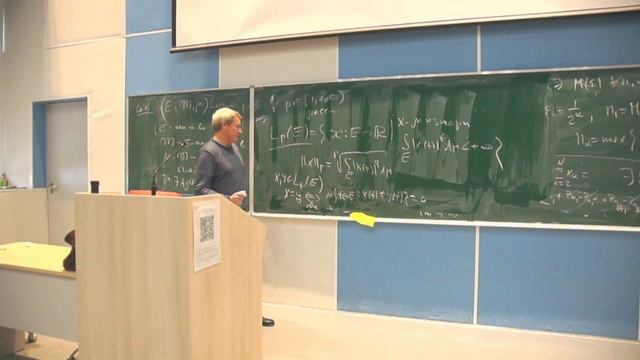 Функциональный анализ 9. Полнота линейных нормированных пространств. Теорема Хаусдорфа. смотреть онлайн