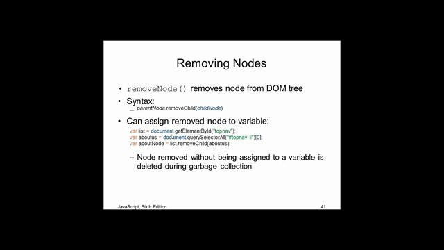 JavaScript - Hands-On Demonstrations - Chapter 5 Part 2 смотреть онлайн