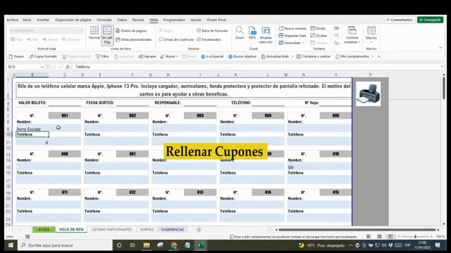 ? Plantilla Sorteo en Excel | Rifa de 100 números смотреть онлайн