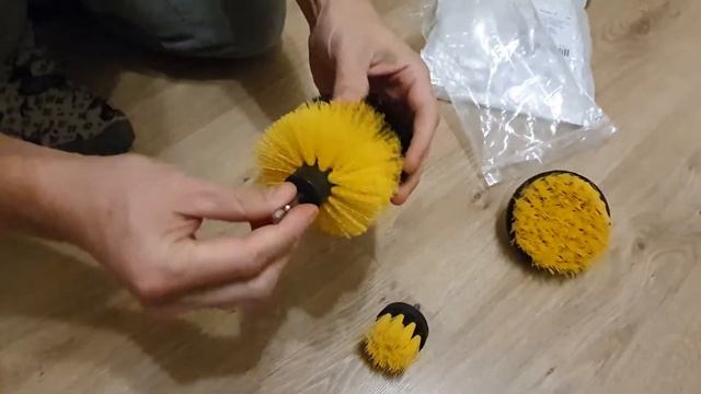 Набор щеток для шуруповёрта ? Распаковка AliExpress смотреть онлайн