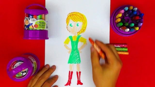 Царевна ВАСИЛИСА - как нарисовать Царевну из Мультика Царевны смотреть онлайн