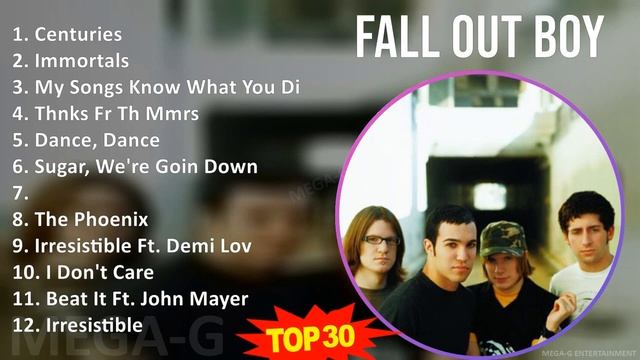 F a l l O u t B o y MIX Greatest Hits Playlist ~ 2000s Music ~ Top Pop Punk, Alternative Indie R... смотреть онлайн