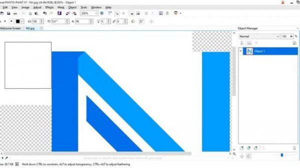 Corel PHOTO PAINT  Transparent Background | Image Editing