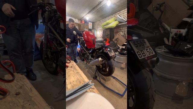Запуск после зимовки Ducati monster 900 смотреть онлайн