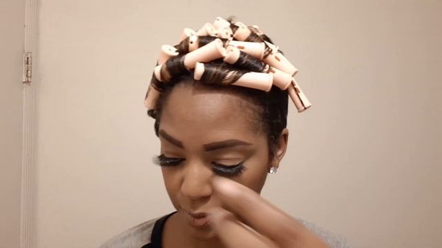 BEST PERM ROD SET ON SHORT HAIR! смотреть онлайн