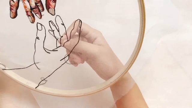 Tulle Hand Embroidery (Floating embroidery by Milcah) смотреть онлайн