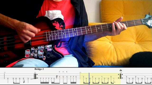 Aero Zeppelin – Nirvana – Bass cover with tabs (4k) смотреть онлайн