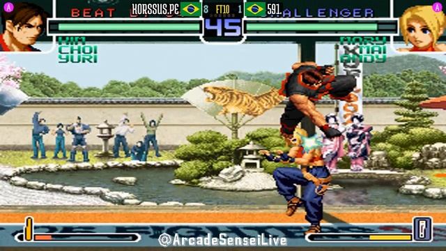 FT10 @kof2002: XORSSUS.PE (BR) vs 591. (BR) [King of Fighters 2002 Fightcade] Oct 30 смотреть онлайн