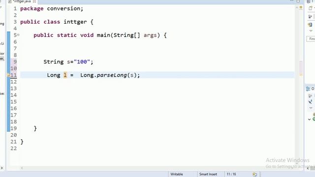 Java Conversion Bangla Tutorial | Part -4 | : String to Long. смотреть онлайн