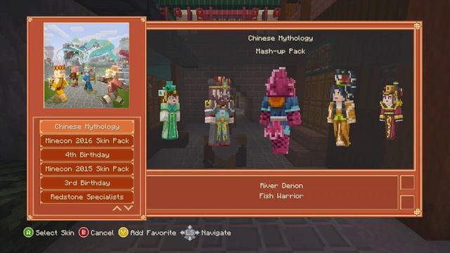 Minecraft - Chinese Mythology Skin Pack. (Best Designed Skin Pack So Far) смотреть онлайн