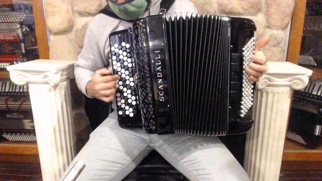 3562 - Certified Pre-Owned Black Scandalli 242 Chromatic Button Accordion Converter B LM 77 96 $449 смотреть онлайн