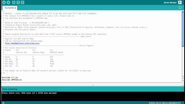 Tutorial:Using a RFID Card Reader with the Arduino смотреть онлайн